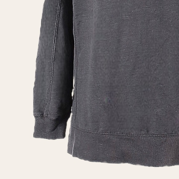 Wildfox Easy Does It Gray Rainbow Graphic Sweatshirt Size M Oversized Pullover - Picture 6 of 10